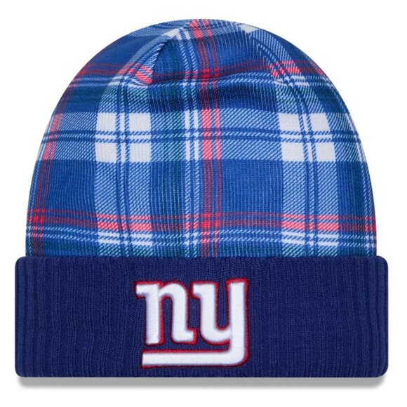 NEW - 2024 New Era Cold Weather Statement Knit Beanie (New York Giants) - Picture 1 of 2